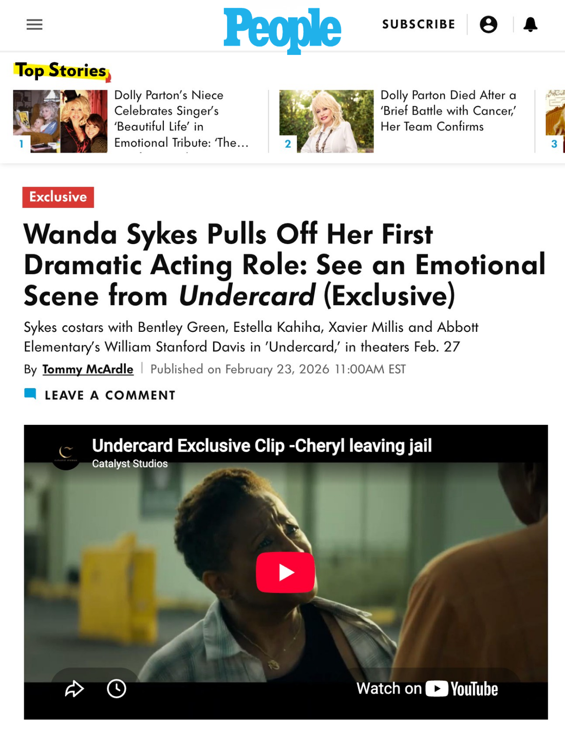 Wanda Sykes Pulls Off Her First Dramatic Acting Role: See an Emotional Scene from 'Undercard'